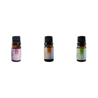Imagem de Kit 3 Essências Camomila, Lavanda Francesa e Cravo e Canela - Love Aromas Para Aromatizador Difusor Elétrico