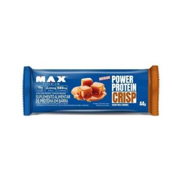 Imagem de Barra de Proteína Power Protein Crisp Max Titanium Milk Caramel 44g