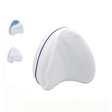 Imagem de Almofada Ortopédica para Pernas e Joelhos | Travesseiro Ortopédico com Espuma Viscoelástica | Alívio de Dores nas Costas, Quadril, Ciática e Gravidez | Suporte Ergonômico para Dormir