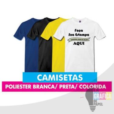 Imagem de Camiseta Poliester - La Grafica, Preto, M