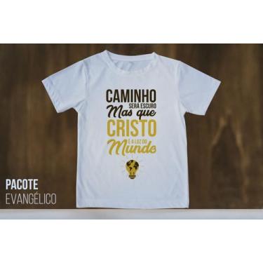 Imagem de Blusa T-shirt Camiseta Feminina Estampada -Evangelica- Várias Estampas
