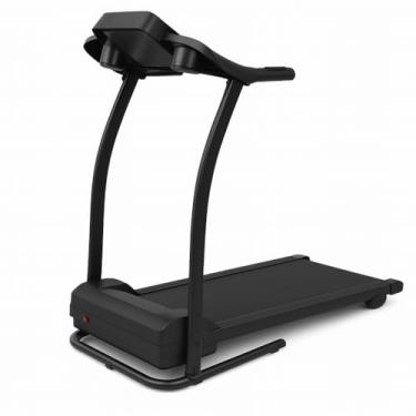Imagem de Esteira Ergométrica Elétrica Residencial, Dobrável, Preta, Velocidade Máxima 10km/h, Para Exercícios em Casa
