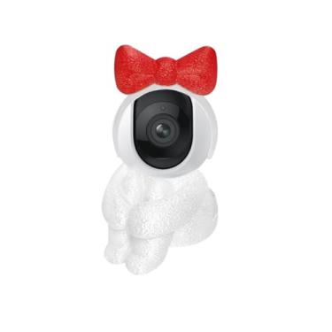Imagem de SHDIEHJFMLDH Caixa de câmera interna criativa para monitor de bebê, câmera de cachorro, adequada apenas para decorações de dispositivos de monitor esférico (alojamento apenas sem equipamento de