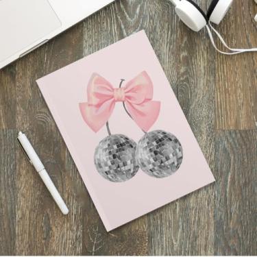 Imagem de Caderno rosa de capa macia, caderno de diário para anotações, agenda, agenda, diário de viagem, 3