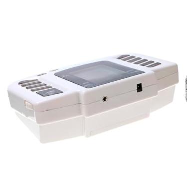 Imagem de Aparelho de Massagem com Eletrodos, 10 Modos, 8 Níveis de Potência, 110V, Fisioterapia, Estimulação Elétrica, 2.5W, Tela LCD, 8 Adesivos Inclusos