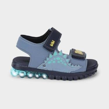 Imagem de Sandália Infantil Bibi Summer Roller Light Azul-Masculino