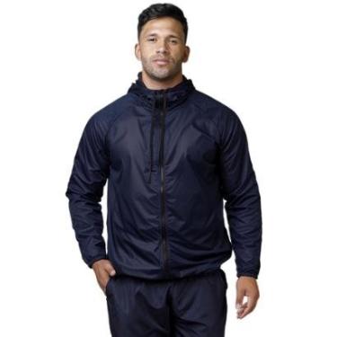 Imagem de Jaqueta Corta Vento Blusa Masculino Agasalho Esporte Leve Com Capuz-Masculino