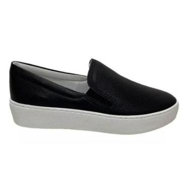Imagem de Tênis Feminino Bottero 365201 Slip On Couro Napa-Feminino