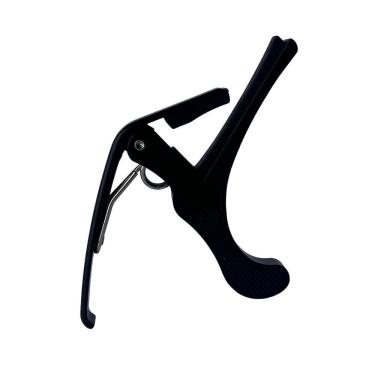 Imagem de Capotraste De Alumínio Para Violão Preto MXT - MC-28g