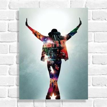 Imagem de Quadro Decorativo Michael Jackson 01 - Arte Aqui, 60x40cm