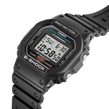 Imagem de Relógio Casio G-Shock DW-5600UE-1DR - Iluminação LED-Unissex