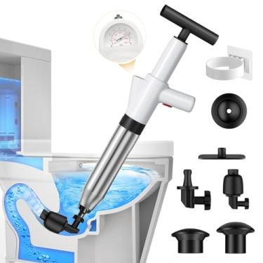 Imagem de Desentupidor de Alta Pressão Poderoso - êmbolo de pressão de ar pneumático, Comes with 8 Pieces, Ideal para Desentupir Vaso Sanitário, Desentupidor de Vaso, Desentupidor de Ralo