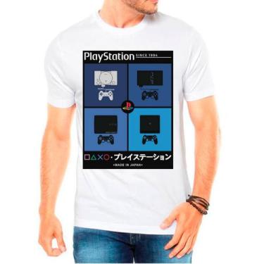Imagem de Camiseta playstation games jogos camisa masculina lançamento 07 - DESI