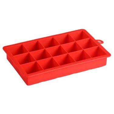 Imagem de Forma de Gelo Cubo Pequeno Cazza em Silicone Flexível, UNICA