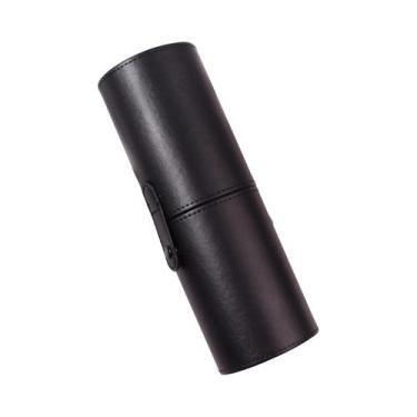 Imagem de Organizador De Pincéis De Maquiagem Em Couro PU De Grande Capacidade P