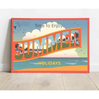 Imagem de Placa Decorativa Cartão Postal - TaColado, 30x40cm