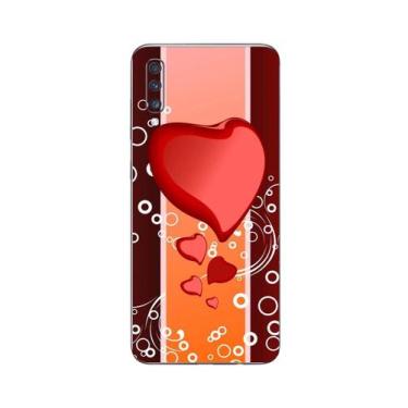 Imagem de Capa Adesivo Skin372 Verso Para Samsung Galaxy A70 - KawaSkin