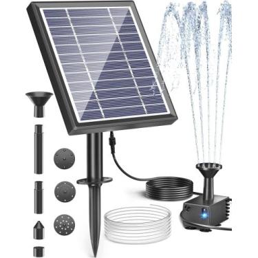 Imagem de Kit de bomba para fonte solar Biling com altura de jato de 40 a 65 cm