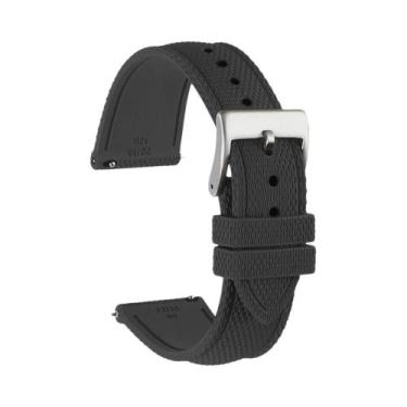 Imagem de Pulseira De Relógio À Prova d'Água De Liberação Rápida Em Tecido De Lo