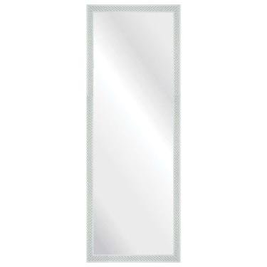Imagem de Espelho Branco Riscado 47x127cm