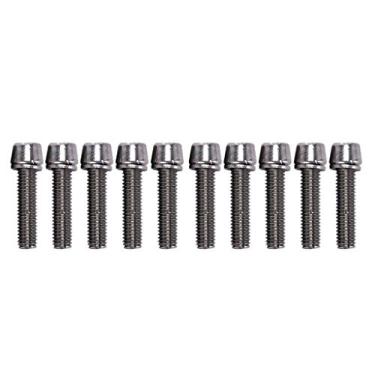 Imagem de LoveinDIY 10 peças de parafusos de haste para bicicleta M5/M6x20 mm Road Mountain Bike - Prata, M6