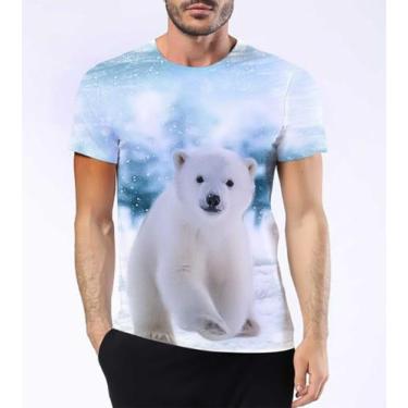 Imagem de Camisa Camiseta Urso Polar Caçador Ártico Gelo Mamífero 3 - Estilo Kra