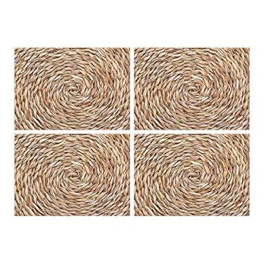 Imagem de Jogo Americano Beaut 4 Peças 30x40 Base Emborrachada