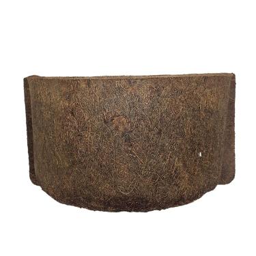 Imagem de Meio Vaso de Fibra de Coco nº 17 com Placa COQUIM