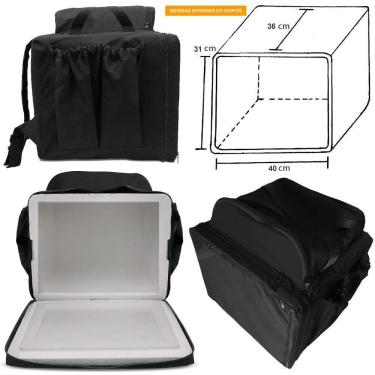 Imagem de Mochila Bag Aplicativo Pizza  Delivery Caixa Isopor