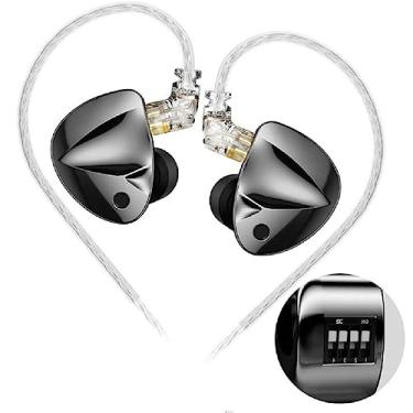 Imagem de Fone de ouvido 2023 Kz D-Fi com som dinâmico intra-auricular com fio, tom ajustável para transmissão ao vivo de jogos