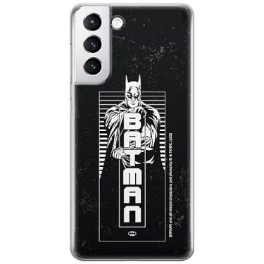 Imagem de ERT GROUP Capa para celular Samsung S21 Original e oficialmente licenciada DC padrão Batman 041 perfeitamente adaptada à forma do celular, capa feita de TPU