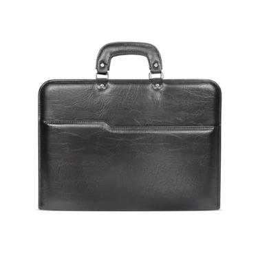 Imagem de Maleta Executiva Incorpast 7746 em Material Sintético Premium – Ideal para Notebook, Documentos e Uso Profissional no Escritório ou Viagens
