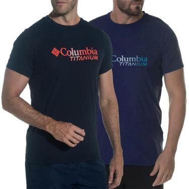 Imagem de Kit 2 Camisetas Columbia Neblina Titanium Masculi-Masculino