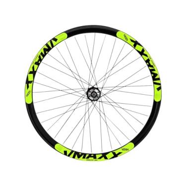 Imagem de Roda Dianteira Vzan Vmaxx LT Aro 26 Cubo Rosca Freio a DiscoPreto Amarelo