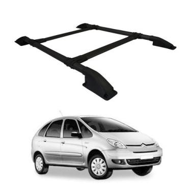 Imagem de Rack Teto Picasso 2001 a 2008 2009 2010 2011 2012 Preto - VF
