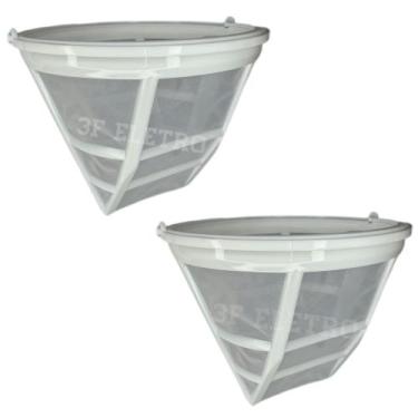 Imagem de 2 Filtros Coadores Permanentes para Cafeteira Elétrica Britania CP30 /