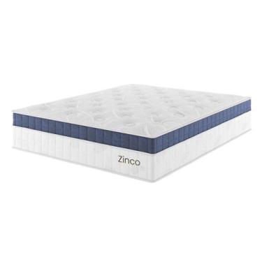 Imagem de Colchão Mola Ensacada Queen Size 36x158x198cm Zinco Branco - Casa Giul
