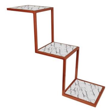 Imagem de Prateleira Decorativa Para Quarto Sala Escritório Steg - Loja da Isa, 