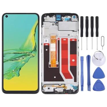 Imagem de Substituição de tela Tela LCD original e Digitalizer Montagem completa com quadro para OPPO A32 PDVM00 displays móveis