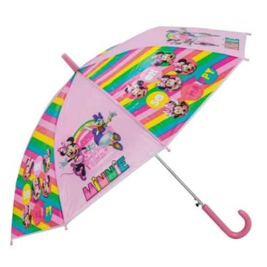 Imagem de Guarda Chuva Sombrinha Infantil Mickey Minnie Original - Tuut, Minnie