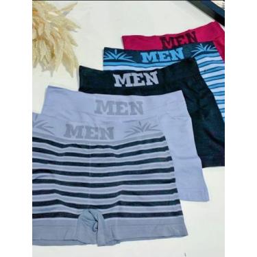 Imagem de Kit com 3 unidades de Cuecas Box Sortida Sem Custura Men, M