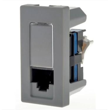 Imagem de Tomada dados lcs2 rj45 cat.6 1m cinza 615047cz pial plus + - LEGRAND 