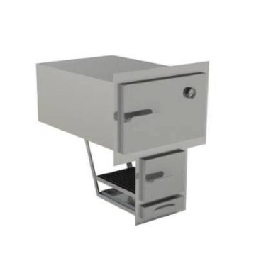 Imagem de Forno a lenha em aço inox para embutir na alvenaria TF000252-6 - Tecno
