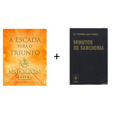 Imagem de Kit Com 2 Livros De Bolso - Minutos De Sabedoria + A Escada Para O Tri