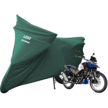 Imagem de Capa Protetora Para Cobrir Moto DafraNH 190 De Tecido Lycra - Mz, Verd