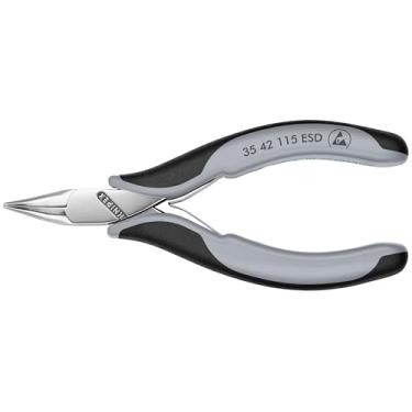 Imagem de KNIPEX Alicates Angulares 45 Da Electronics Pontas Arredondadas Alças Esd