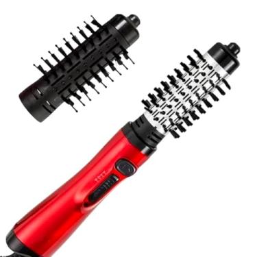 Imagem de Escova Rotativa Modeladora para Cabelos, Função Giratória, Alisa e Modela