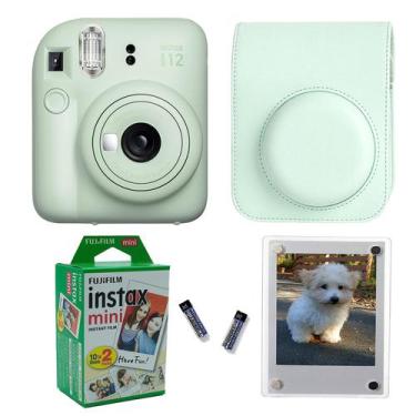 Imagem de Câmera Instax Mini 12 Fujifilm com Estojo e 20 Filmes