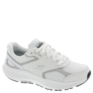 Imagem de Skechers Tênis feminino Go Run Consistent 2.0 Advantage, Branco/Prata, 5 Wide