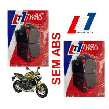 Imagem de Jg Pastilha Freio Diant Twins CB Hornet 600 S/ ABS 2007-2008